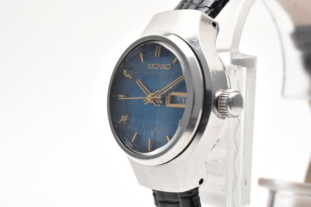 Used SEIKOWatches Stainless Steel Women blueDial