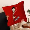 B-Betty Girl B-Boop Cushion Cover Inches Farmhouse Decor Home Throw Pillow Covers for Couch Decorations