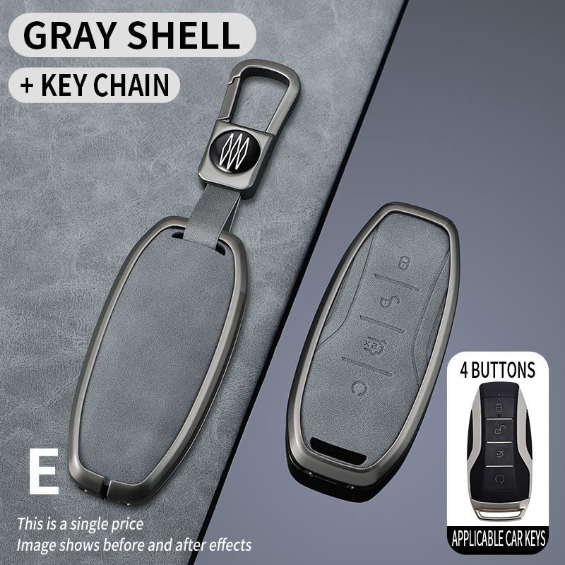 Car Key Case Cover For Byd Han Ev Tang Dm/Qin Plus/Song Pro/Max/Yuan Dolphin E2 Protector Auto Key Car Accessories