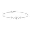 Ania Haie Silver Linked Star 925 Silver Bracelet B063-05H