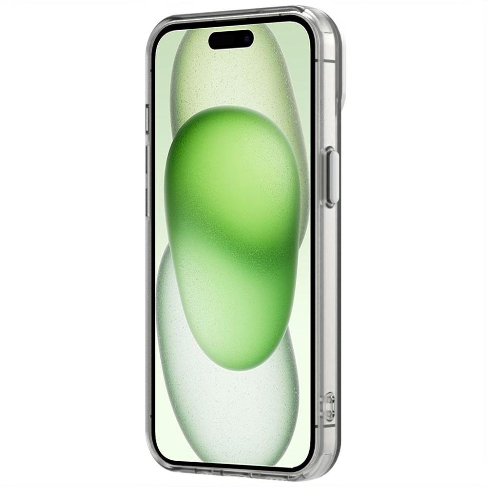 Candy Series For iPhone 15 Case Compatible with MagSafe PC+TPU+PET Anti-Drop Phone Cover