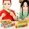 Wooden Rotating Puzzle Toy Educational Montessori Learning Block Toy for Toddlers Early Development and Fine Motor Skills