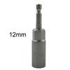80mm Length Hex Sockets Nut Driver Drill Bits Drive Socket Adapter