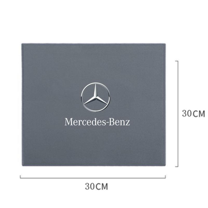 FCM5   Car Towel Double-sided Coral Fleece Auto Cleaning Cloth For Mercedes Benz B/C/E/S Class W203 W204 W205 W210 W211 W212 Accessorie