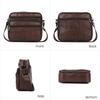 Men's Genuine Leather European Business Crossbody Shoulder Bag