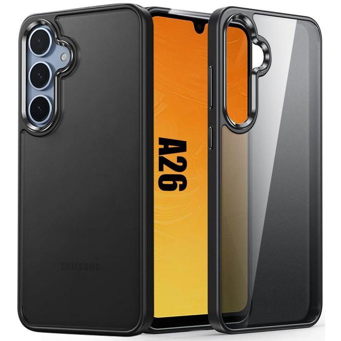 Coque de protection - BOOLING - Samsung Galaxy A26 5G - Antichoc - Translucide - Silicone Noir