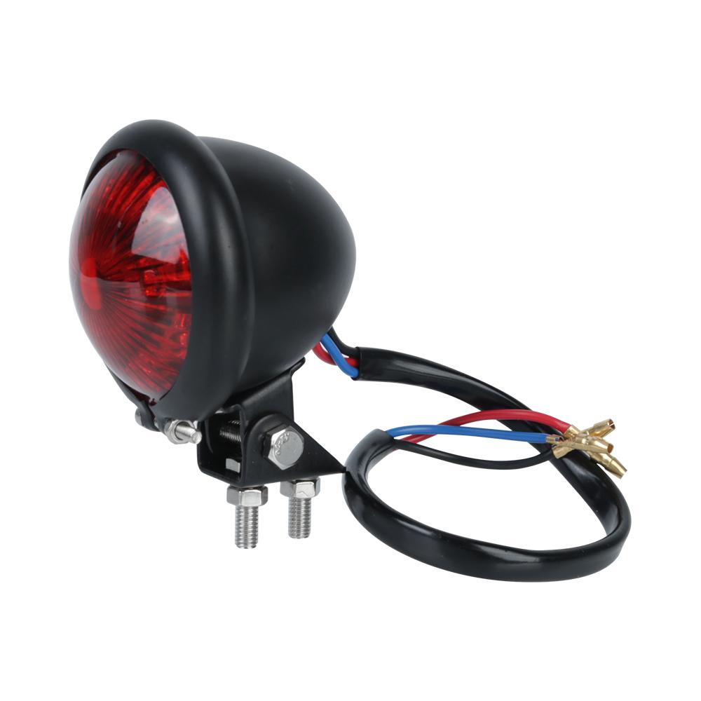 

Motorcycle Accessories 12V Motorbike Brake Rear Lamp Motorcycle Tail Light Taillight For Chopper for Bobber Stop Light Red