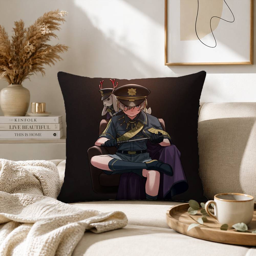Anime Milgram Pillow Case for Sofa Living Room Home office Decor Protective Cover