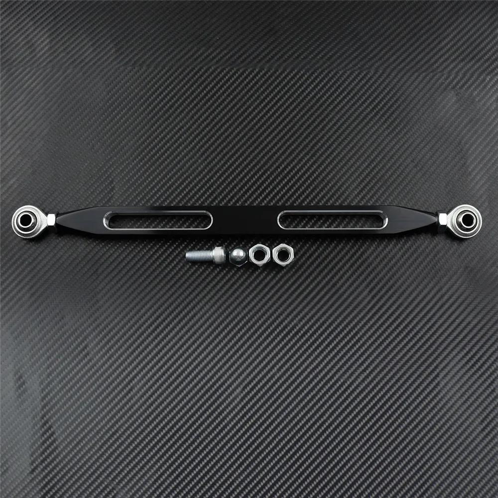 1pc Motorcycle Gear Shift Linkage Lever Black Chrome CNC 330mm Aluminum For Harley Touring Road King Electra Glide Softail Dyna