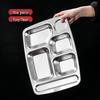 ChuZhou Stainless Steel Divided Meal Tray