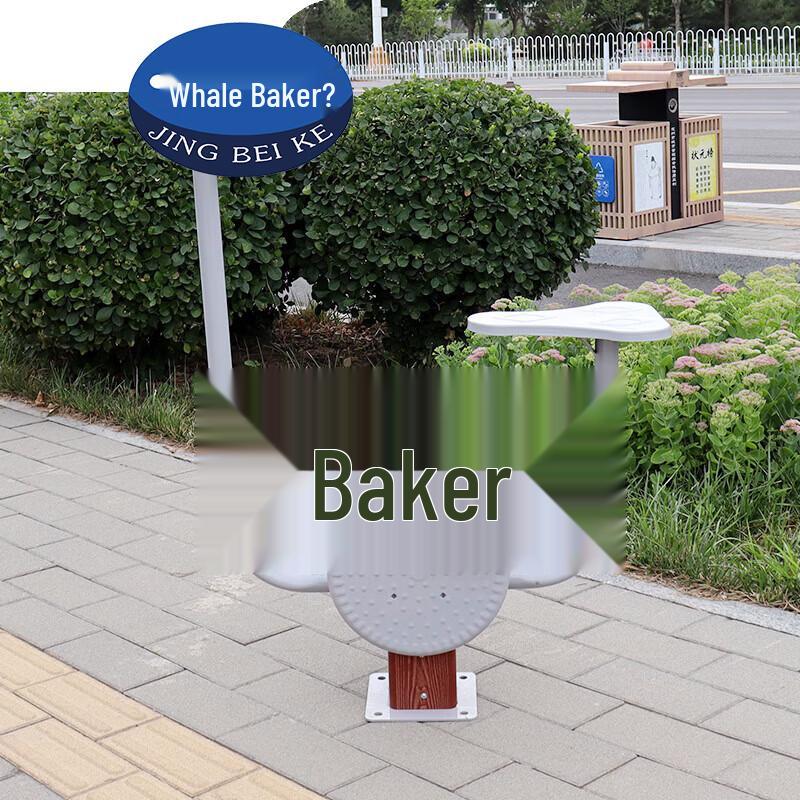 Jing Beike Outdoor Plastic Wood Fitness Bike