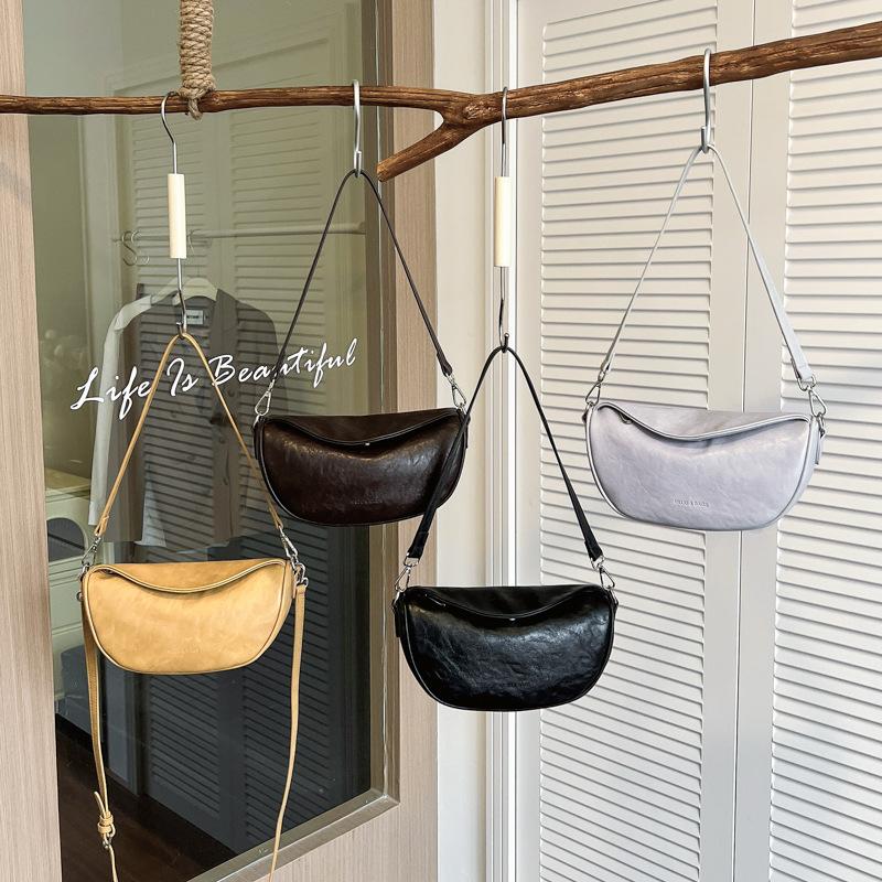 Underarm Bag - Stylish Single-shoulder Crossbody Bag with An Elegant Appearance - Dumpling Bag