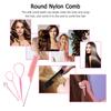 4Pcs/Set Pin Tail Braiding Comb with Remover Ponytail Loop Tools Elastic Professional Hair Looping Tools Hair Styling Tool