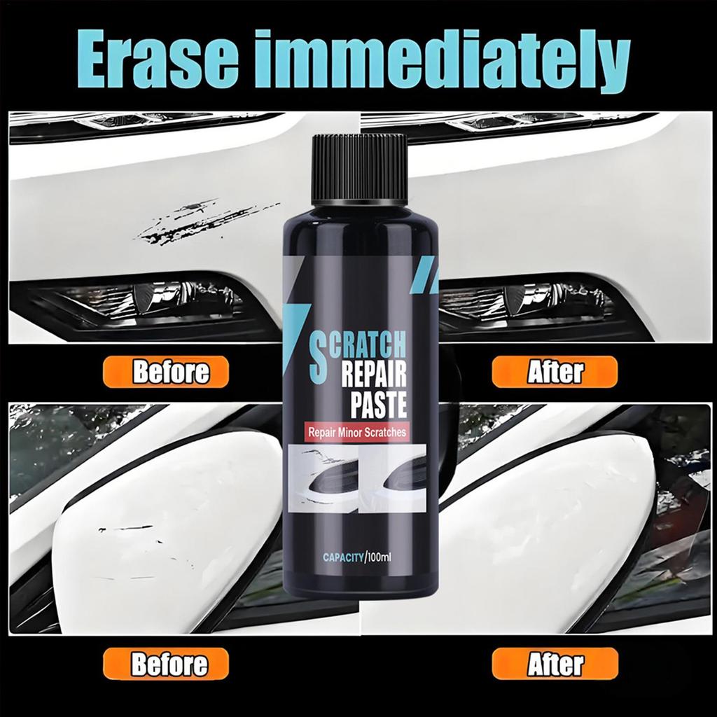 Scratch Repair For Vehicles Polish Restorer Compound Coat Safe Renew Car Scratch Repair Wax For Automotive SUV RV Sedan Vehicle