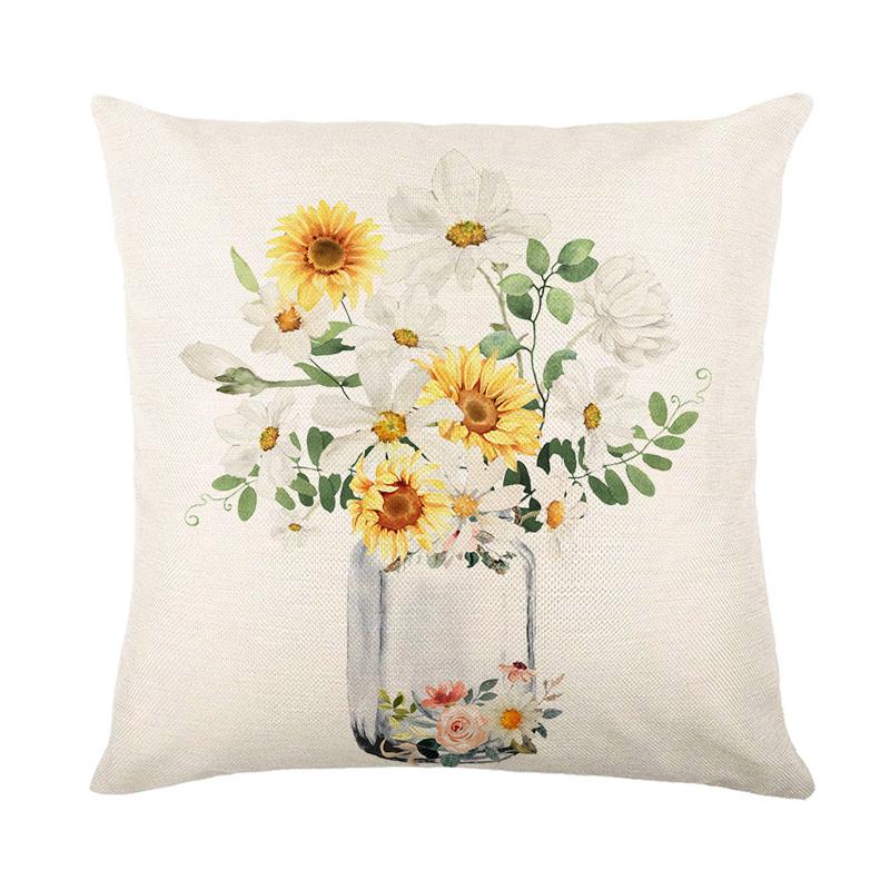 

Чехол на подушку, наволочка, льняной диван, спальня, домашний декор подушек, народное искусство, 18 дюймов D-45x45cm