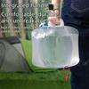 5-20L Foldable Water Bucket with Faucet Outdoor Emergency Portable Camping Car Water Bottle Water Bag Outdoor Folding