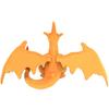 Sanei Boeki ALL STAR COLLECTION Mega-Glurak Y B25cm mit voll ausgeklappten Flügeln x T15cm x H25cm Plüschtier PP301 Pokémon (S) (W51cm Spreizung)