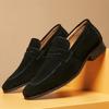 Fashion Fashion Designer Penny Loafers Men's Black Brown Flats Casual Shoes Male Homecoming Wedding Dress Zapatillas Hombre