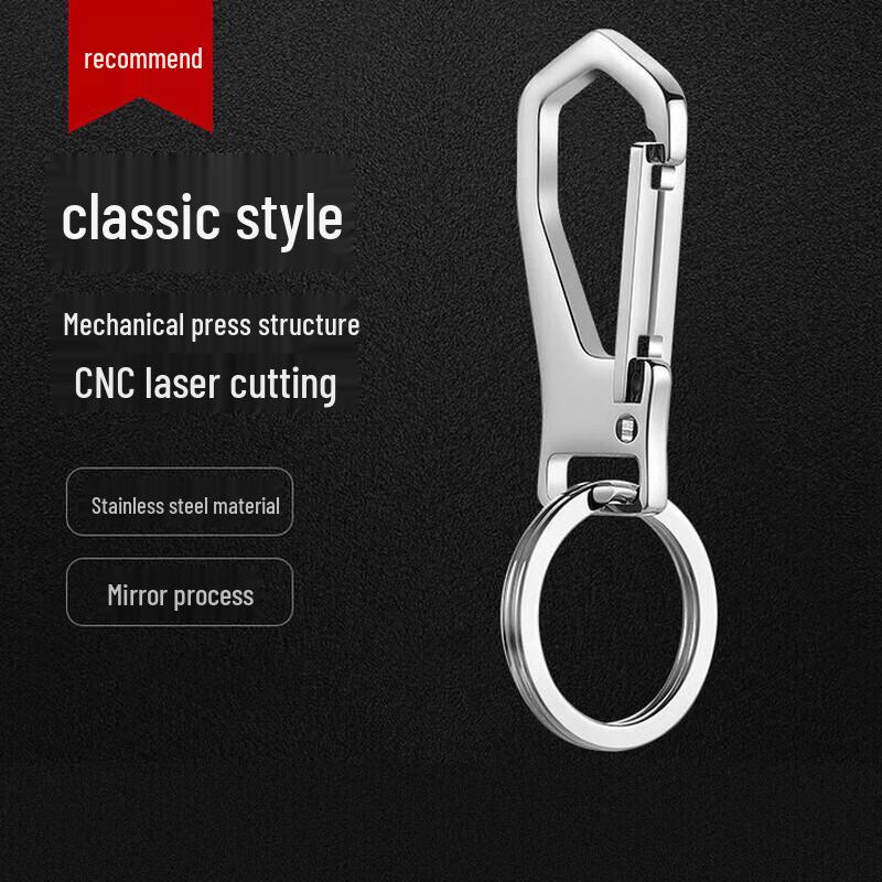 Boyou Premium Metal Keychains & Key Rings