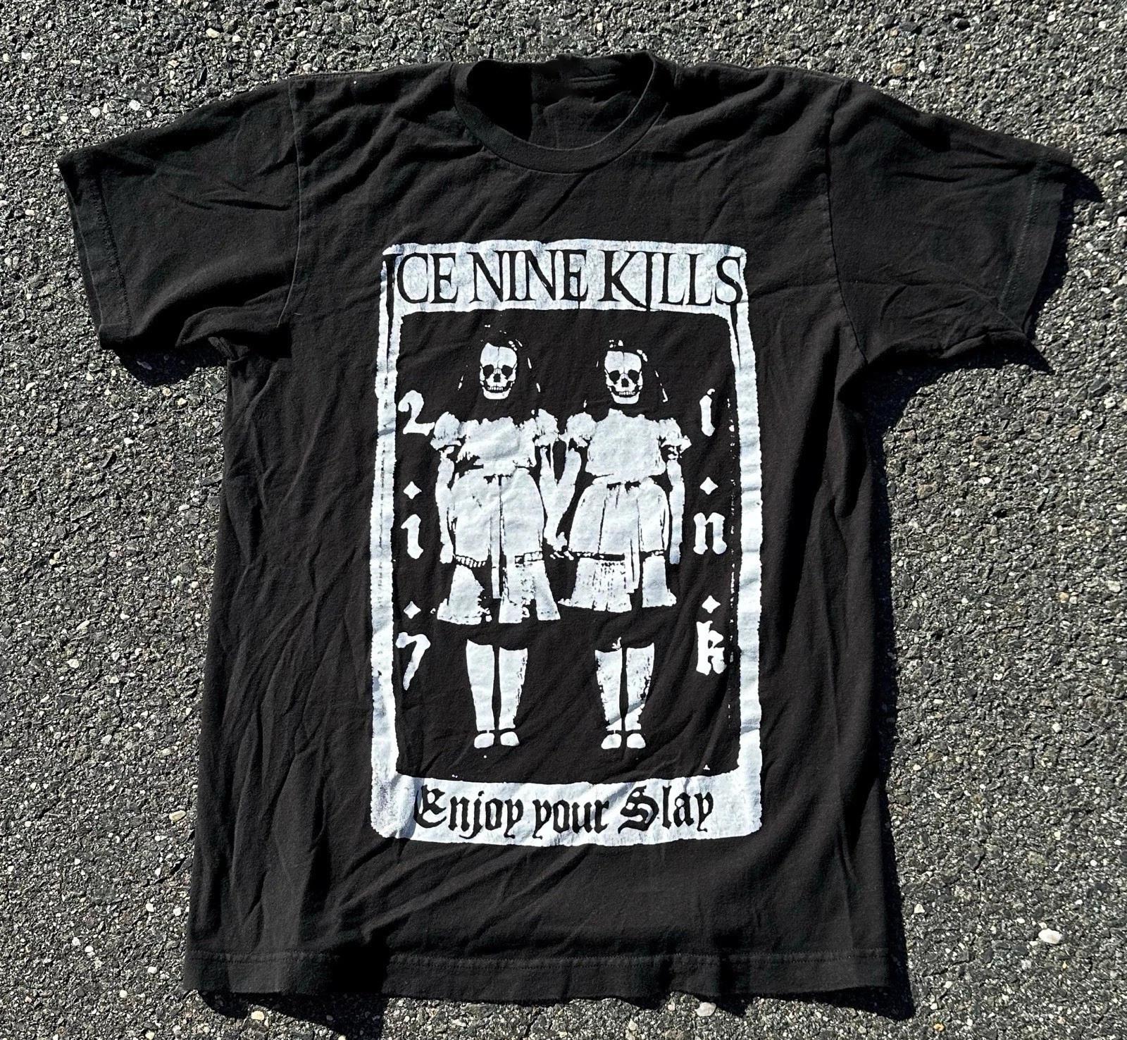 

Футболка мужская Ice Nine Kills Band Enjoy Your Slay 100% Хлопок Топ Размеры S - 5XL 2F1474 M