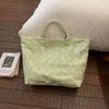 Large Capacity Transparent PVC Waterproof Tote Bag Women Commuter Handbag