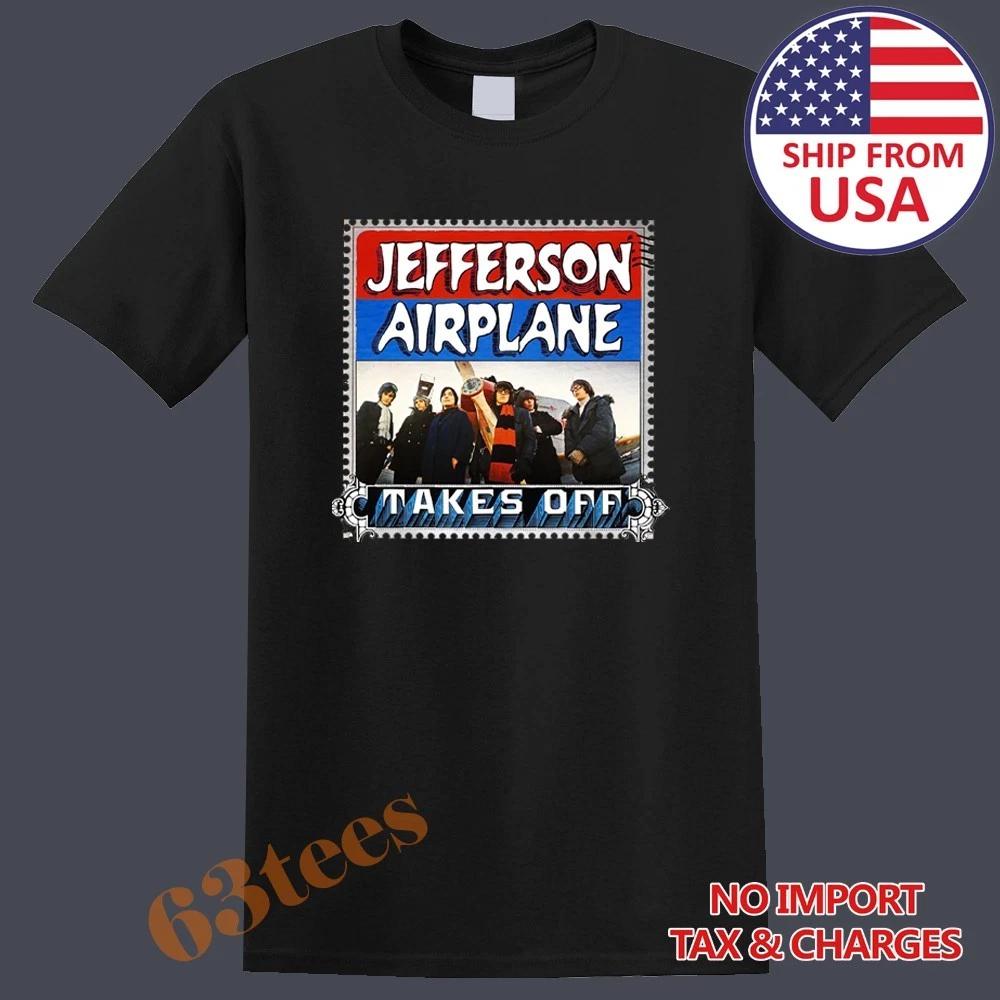 

Jefferson Airplane Men s Black Size S to 5XL 2XL
