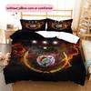 Sport Lisboa E Benfica Pattern Bedding Quilt Set  Home Decoration  Gift (1 * Duvet Cover + 2 * Pillowcase  Without Core)