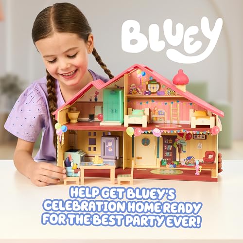 Blueys Birthday Celebration Home Playset