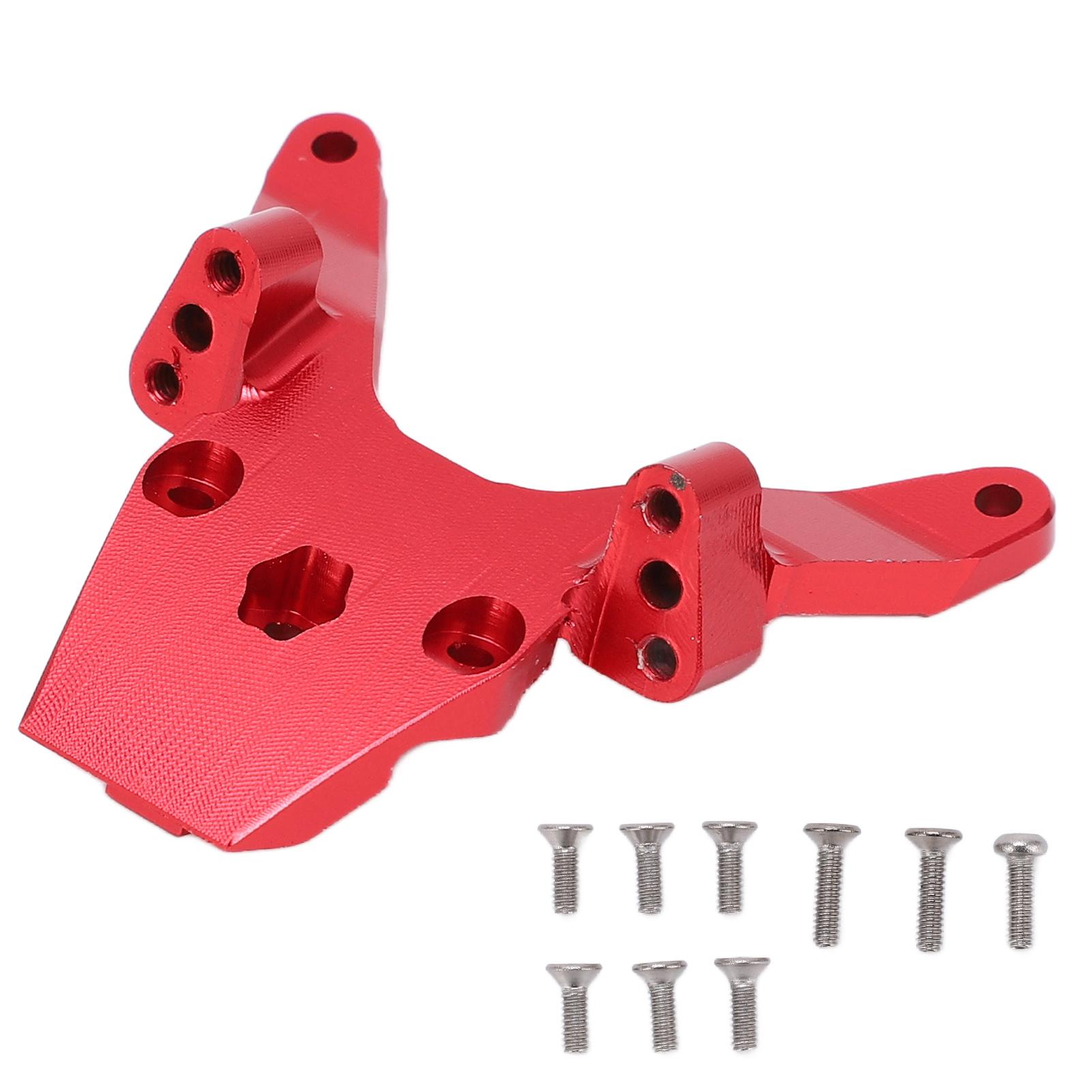 

Aluminum Alloy Front Bulkhead RC Truck Upgrade Parts for LOSI 118 Mini T 2.0 2WDRed