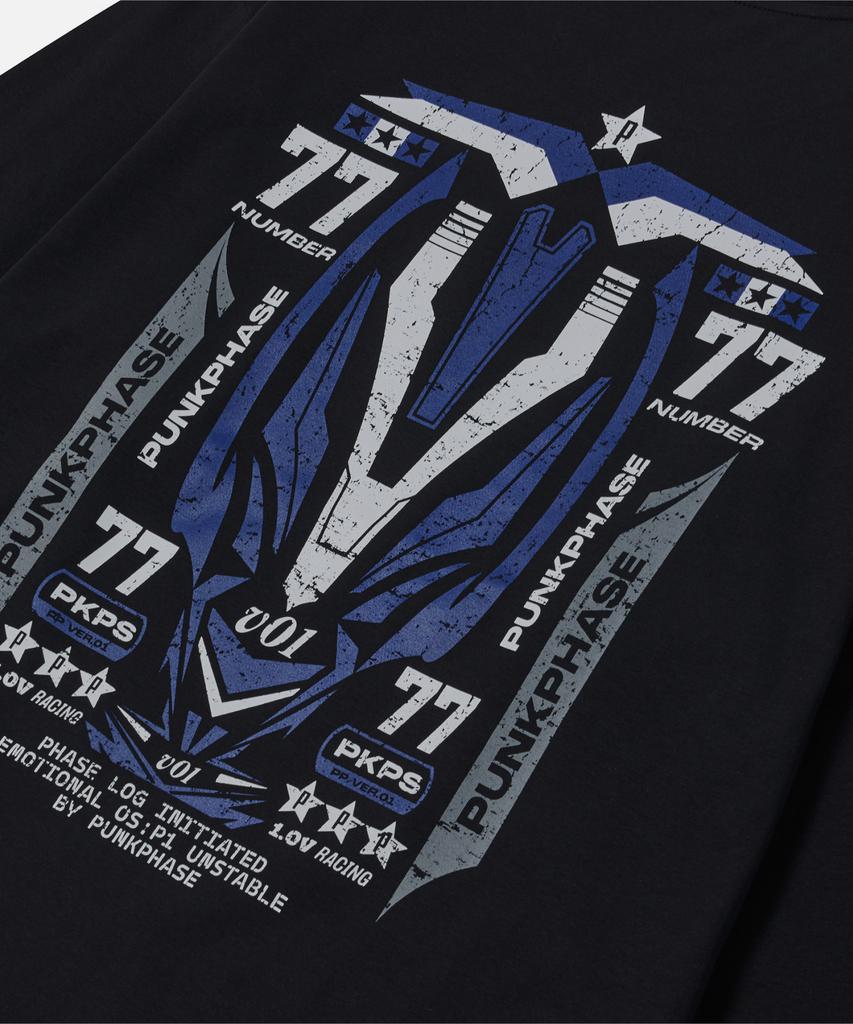 Peongkeupeijeu Phase Racing77 L/S Tee Black
