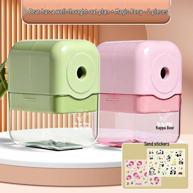 Kaba Bear 2026 Hand-Crank Pencil Sharpener: Durable, Labor-Saving, High-Quality for Students
