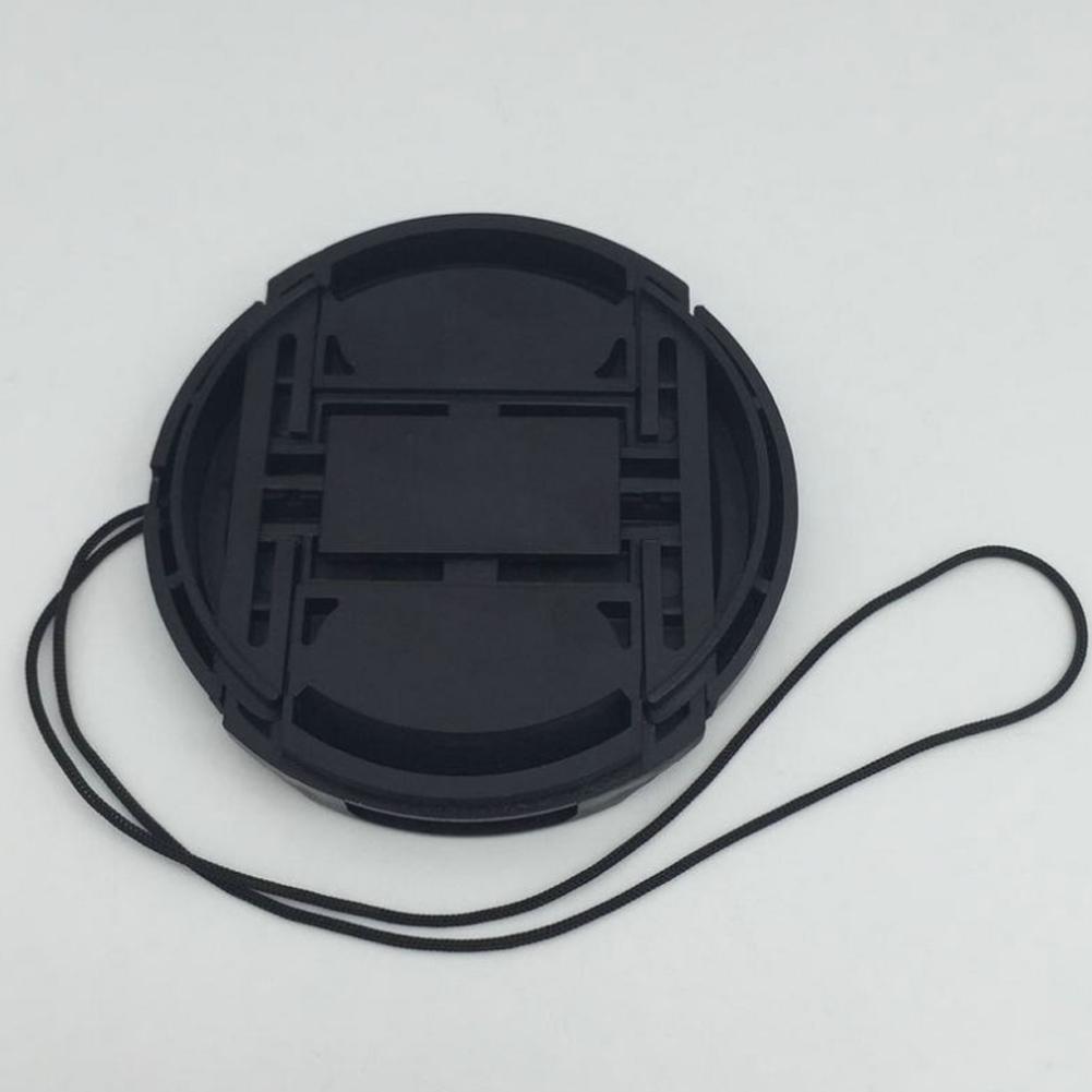Camera Lens Cap Holder Cover Len Cover For Canon Nikon Sony 37 43 46 Camera Lens Cap Protection Cover With Anti-lost Rope
