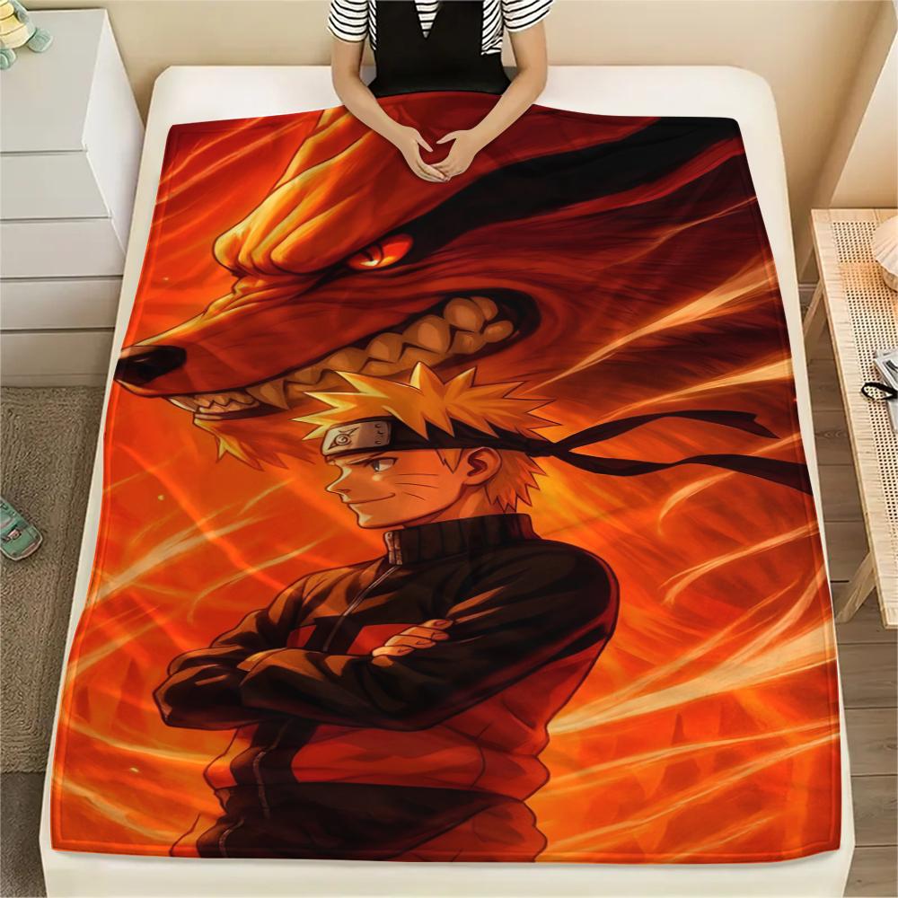 1Pc Cartoon Print Flannel Blanket, High Quality Comfortable for All Seasons, Home Decor, Warmth and Comfort, Perfect for Christmas Birthday Gift