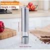 1Pcs Stainless Steel Electric Salt and Pepper Grinder Salt and Pepper Grinder Set Salt and Pepper Grinder Wholesale