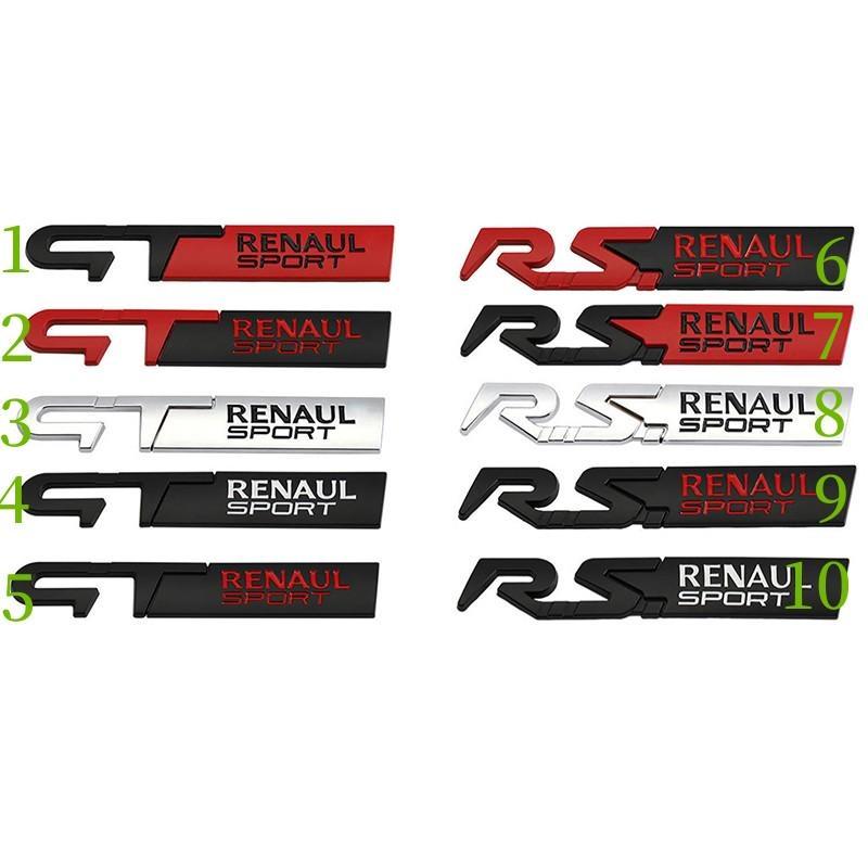 

RS GT R1enault Sport логотип Эмблема автомобиля Значок Наклейки наклейки для R1enault Clio Megane Zoe Twingo 2 3 4 Талисман Captur Koleos Espace Kadjar