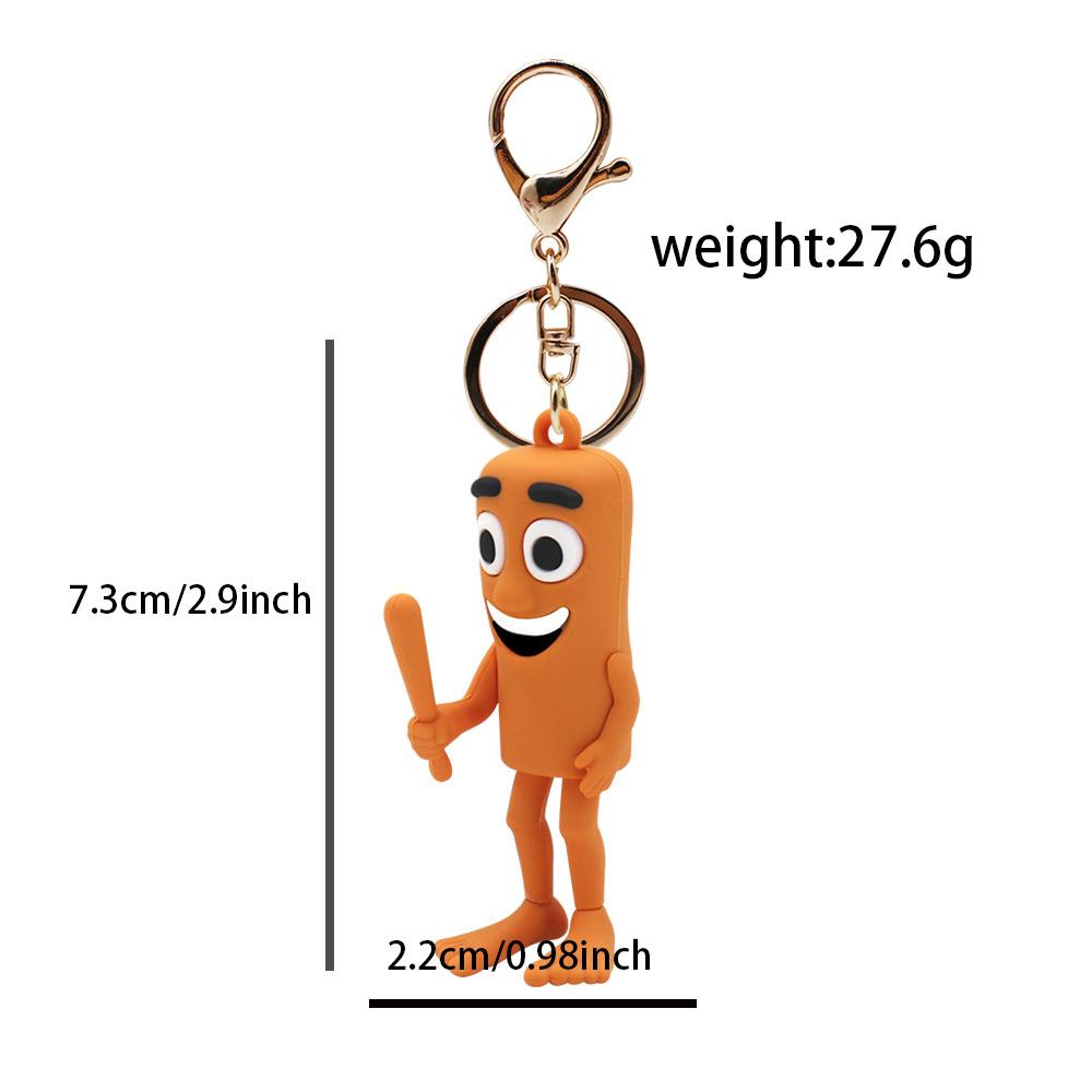 Enchanting Shanhaijing Mythical Animals and Ballet Girl Italian Style Keychain Pendant