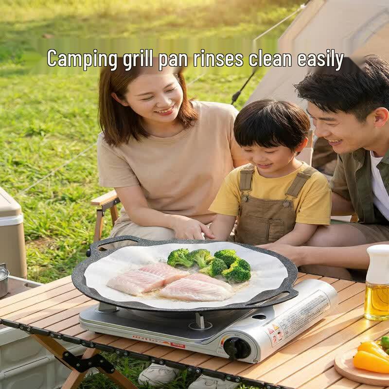 Disposable Round Korean BBQ Grill Paper Liners