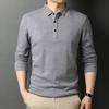 Men's Spring Autumn Long Sleeve Polo Shirts T-Shirts Tops Blouse Undershirts For Men Sweatshirts Office Formal Clothes
