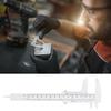 150mm Sliding Vernier Caliper Dial Gauge Depth Micrometer Accurate Measuring Tool Metalworking Making for Students