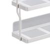 Bathroom Storage Rack Cosmetic Tray Jewelry Organizer Multipurpose Tea Cup Holder
