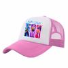 Cute Demon Hunter Girls' Baseball Cap Adjustable Casual Printed Mesh Sun Hat for Kids