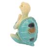 Sea Turtle Yoga Figurine Decoration Summer Meditating Decor Spring Garden Resin Handicraft