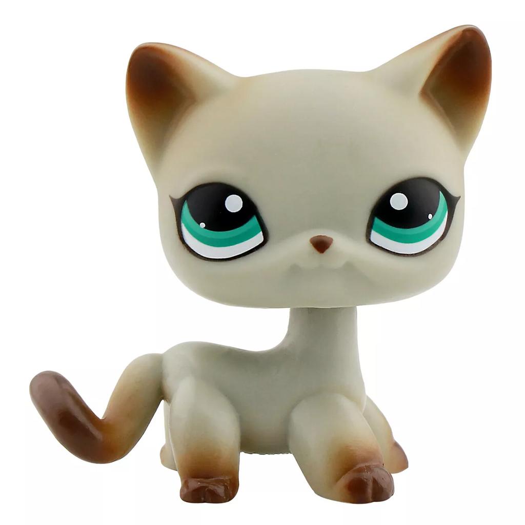 Rare pet shop lps toy toy Stands Short Hair Cat al Kitten Husky Puppy Dog Fox Cute Animal Old Bobble head toy
