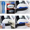 2PCS Car Reflective Sticker Car-styling Rearview Mirror Sticker Safety Warning Reflective Sticker Car Strip Stickers Exterior