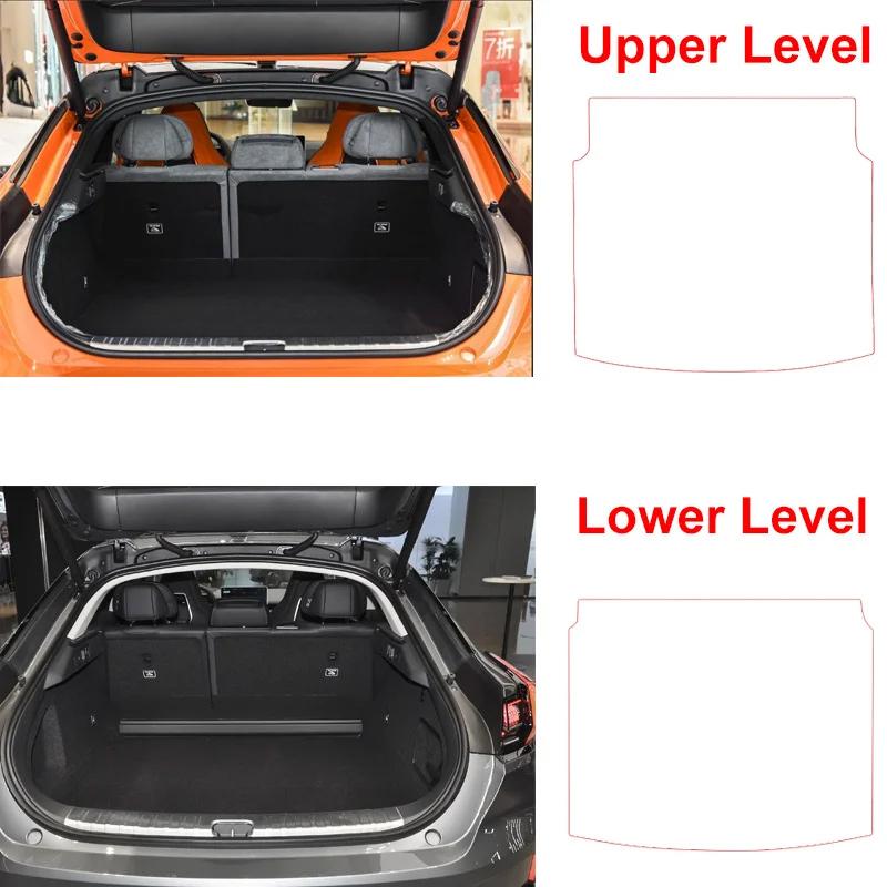For Zeekr 001 Accessories 2022 2023 2024 2025 2026 Leather Car Trunk Mat Storage Liner Boot Tray Carpet Pad Waterproof Interior
