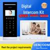 New Two-Way Intercom Access Control System with Password/Card Entry for Building Installations and Renovations