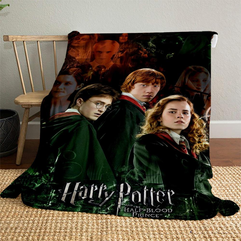 1pc Harry Potter Half Blood Prince Outdoor Flannel Throw Blanket All Season Soft Warmth,Home Decor 1031059