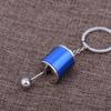 Creative Car Speed ​​Gearbox Keychain Gear Head Kovová klíčenka do auta s manuální páčkou