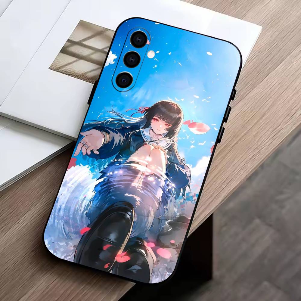 

Чехол для телефона Game -WW- Wuthering Waves WuWa Черный Силиконовый Мягкий Для Samsung Galaxy A73,A72,A71,A70,A53,A52,A51 Samsung a13 5g