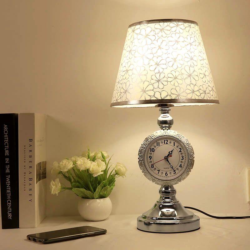 Desk Lamp Bedroom Bedside Table Lamp Decoration Warm and Creative Simple Modern Clocks Nordic Lighting